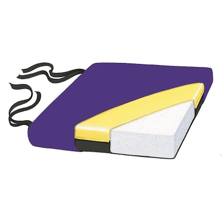 Skil-Care Skil-Care 753272 3 in. Comfort Foam 16 in. Two Color Vinyl Cushion 753272